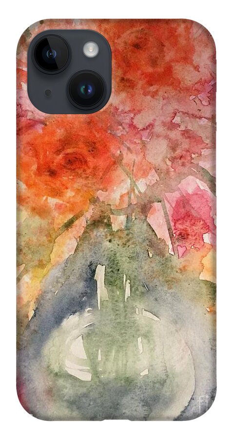 1162019 iPhone Case featuring the painting 1162019 by Han in Huang wong