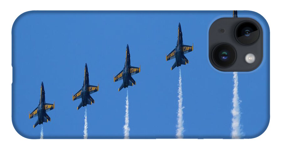 Blue Angels Nas Oceana iPhone 14 Case featuring the photograph Blue Angels NAS Oceana #12 by Greg Smith