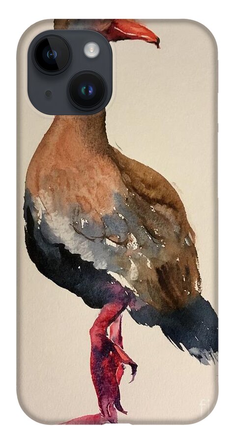 1252019 iPhone Case featuring the painting 1252019 by Han in Huang wong
