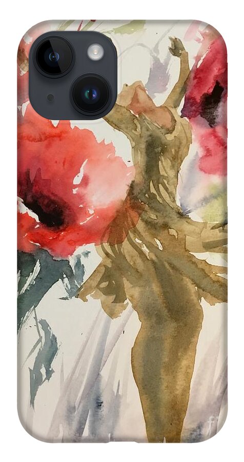 1362019 iPhone 14 Case featuring the painting 1362019 by Han in Huang wong