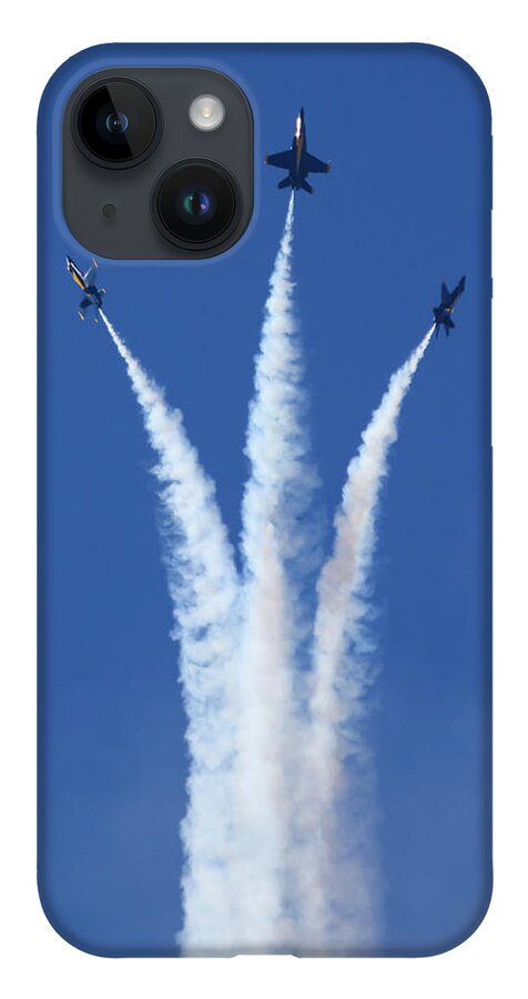 Blue Angels Nas Oceana iPhone 14 Case featuring the photograph Blue Angels NAS Oceana #15 by Greg Smith