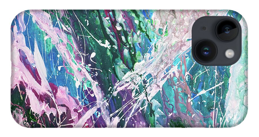 Art iPhone 14 Case featuring the digital art Abstract Background #2 by Balticboy