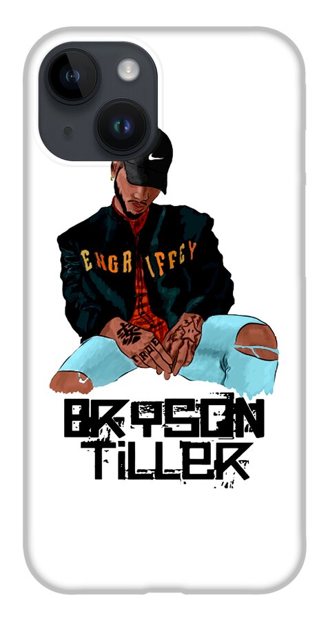 Bryson Tiller iPhone 14 Case by Jhon Jho - Pixels