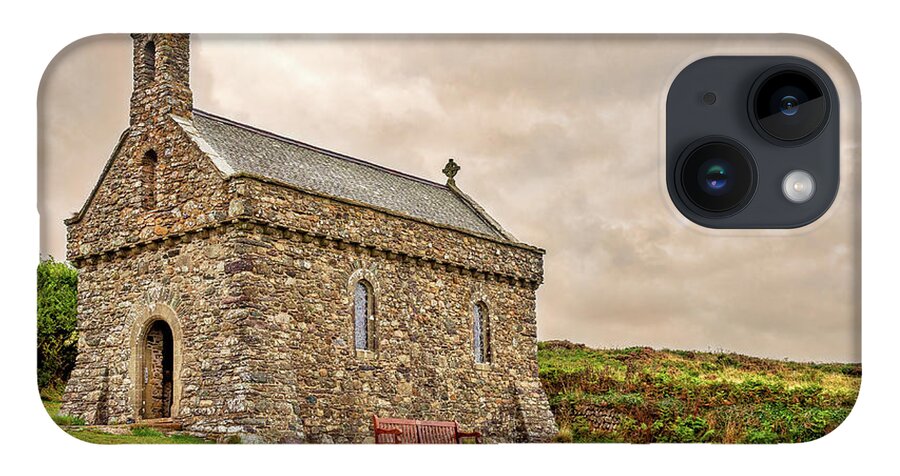 Pembrokeshire iPhone 14 Case featuring the photograph St Nons Retreat Chapel #2 by Mark Llewellyn
