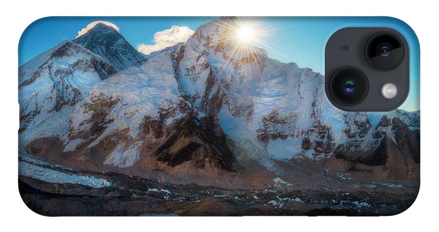 Nepal iPhone 14 Case featuring the photograph Sunrise On Everest by Owen Weber