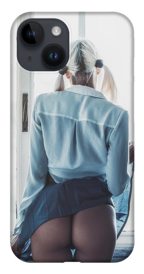 Sexy iPhone 14 Case featuring the photograph 4130 by Traven Milovich