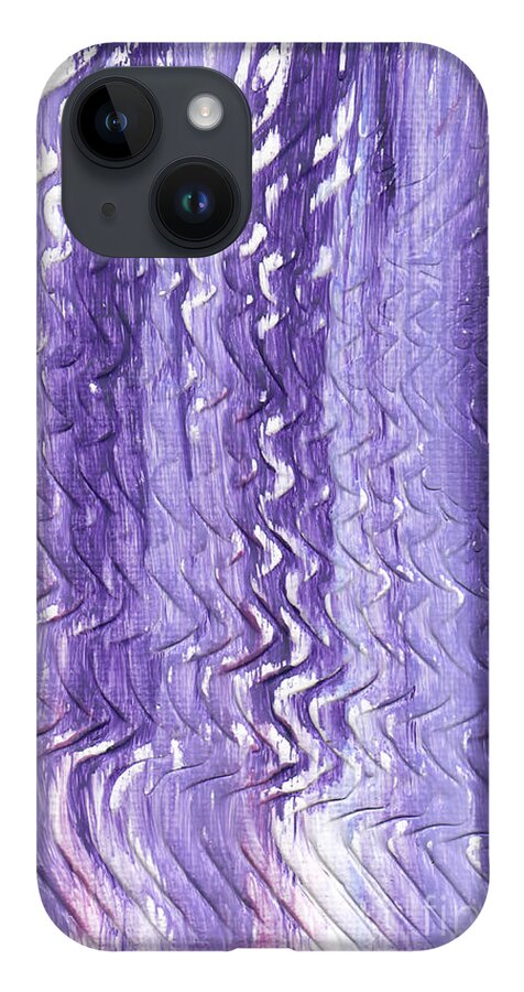  iPhone 14 Case featuring the painting 50 by Sarahleah Hankes