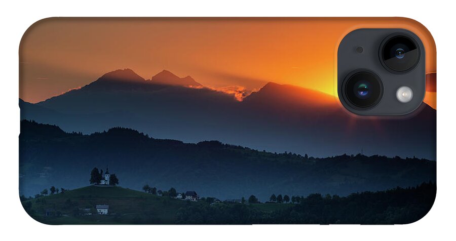 Sveti iPhone 14 Case featuring the photograph Church of Saint Thomas at sunrise #6 by Ian Middleton