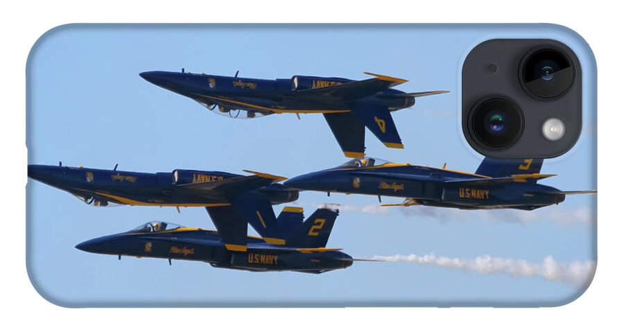 Blue Angels Nas Oceana iPhone 14 Case featuring the photograph Blue Angels NAS Oceana #7 by Greg Smith