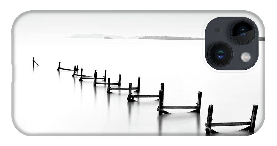 Tranquility iPhone 14 Case featuring the photograph Abandond Jetty by Photography By Azrudin