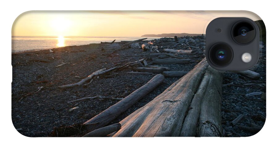 Admiralty Log H iPhone 14 Case featuring the photograph Admirality Log H by Dylan Punke
