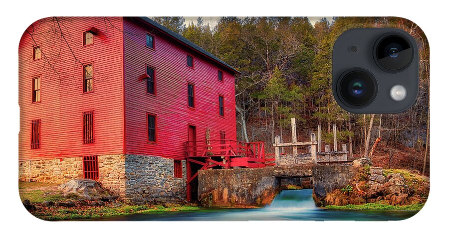 Missouri Mill iPhone 14 Case featuring the photograph Alley Springs Mill by Randall Allen