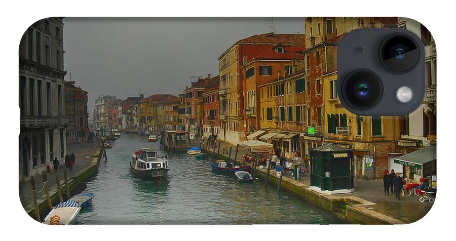 Venice iPhone 14 Case featuring the photograph Along A Canal In Venice by Eye Olating Images