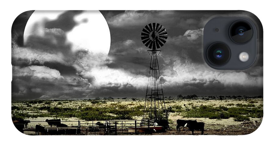 Western iPhone Case featuring the photograph Altered State Western Landscape by Andrea Lazar