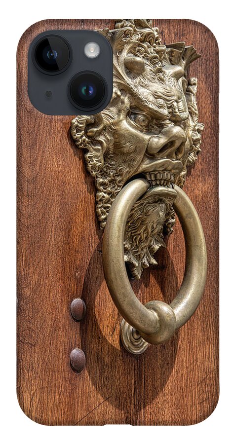Devil iPhone 14 Case featuring the photograph Angry Devil of Venice by David Letts