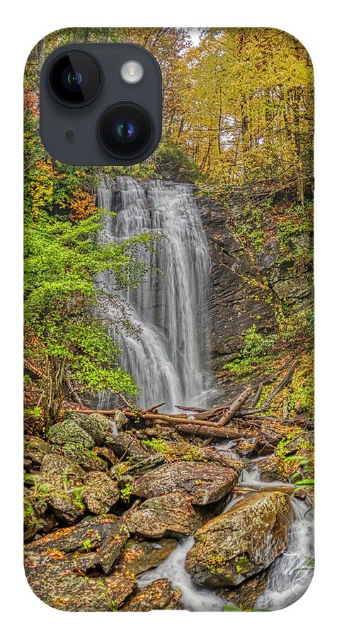 Anna Ruby Falls iPhone Case featuring the photograph Anna Ruby Falls Left by Meta Gatschenberger