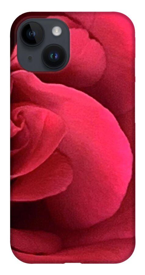 Rose iPhone 14 Case featuring the photograph As Love Waves In... by Tiesa Wesen