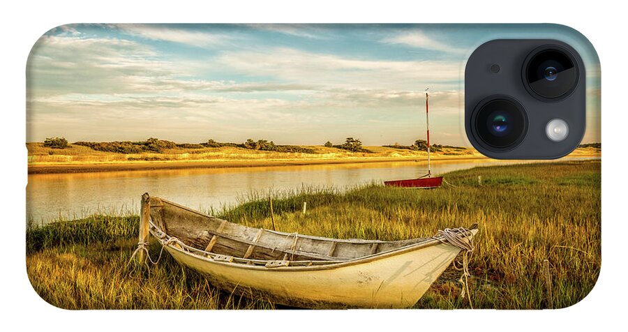 Ogunquit River iPhone 14 Case featuring the photograph Ashore by Jeff Sinon