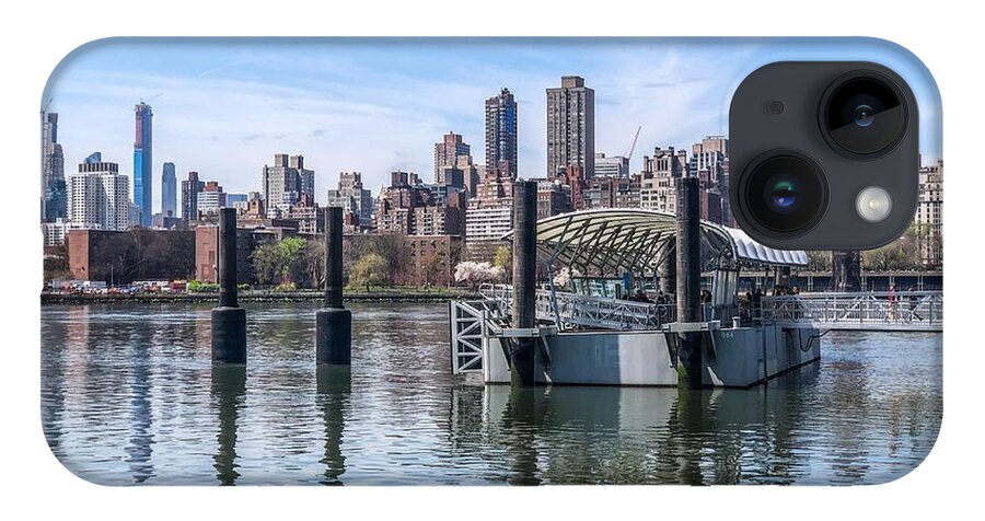 East River iPhone 14 Case featuring the photograph Astoria Ferry by Cate Franklyn