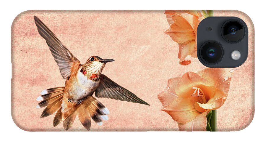 Rufous Hummingbird iPhone 14 Case featuring the photograph Attraction by Leda Robertson