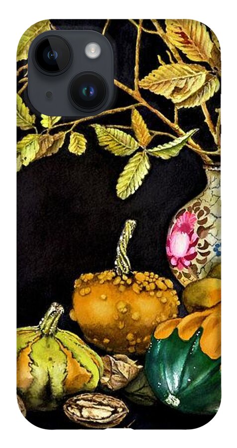 Autumn iPhone 14 Case featuring the painting Autumn Colors by Jeanette Ferguson