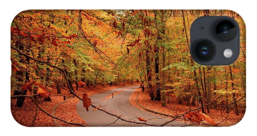 Autumn iPhone 14 Case featuring the photograph Autumn In Holmdel Park by Angie Tirado