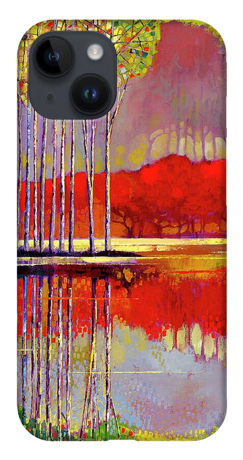 Ford Smith iPhone 14 Case featuring the painting Awakening Joy by Ford Smith