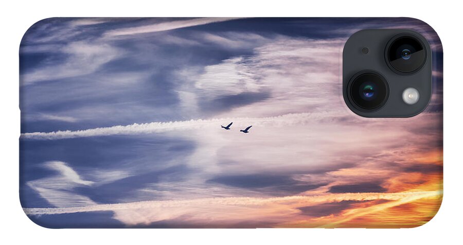 Sky iPhone 14 Case featuring the photograph Back to the Sky by Jaroslav Buna