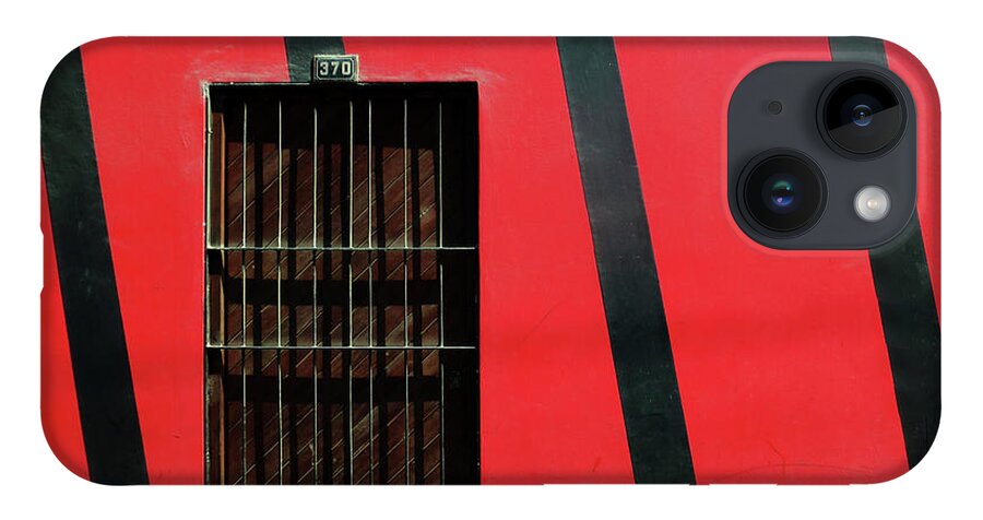 Door iPhone 14 Case featuring the photograph Bars and Stripes by Rick Locke - Out of the Corner of My Eye