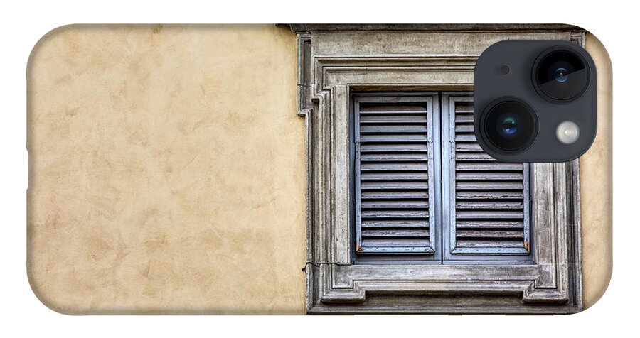 Window iPhone 14 Case featuring the photograph Blue Window of Florence by David Letts