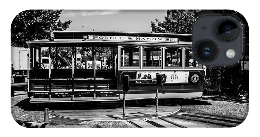 Cable Car iPhone Case featuring the photograph Cable car Turn around by Stuart Manning
