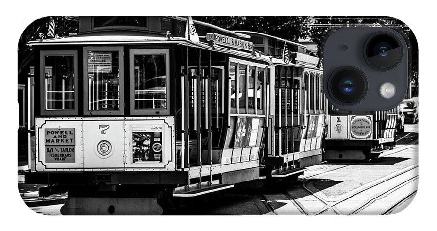 Cable Cars iPhone Case featuring the photograph Cable Cars by Stuart Manning
