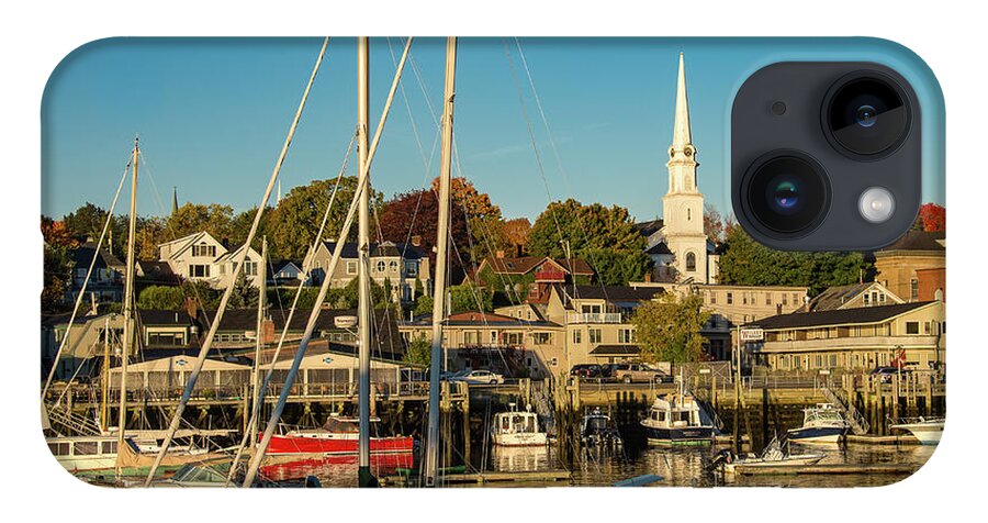 Maine iPhone 14 Case featuring the photograph Camden Maine Harbor by Tim Kathka
