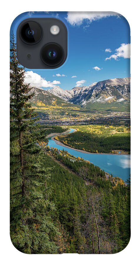 Canmore iPhone 14 Case featuring the photograph Canmore and Kananaskis Alberta by Tim Kathka