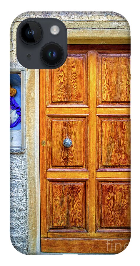 Cannes iPhone 14 Case featuring the photograph Cannes Door by Becqi Sherman