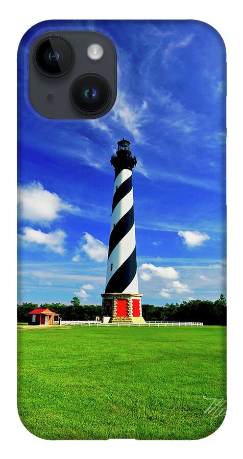 Cape Hatteras Lighthouse iPhone 14 Case featuring the photograph Cape Hatteras Lighthouse by Meta Gatschenberger