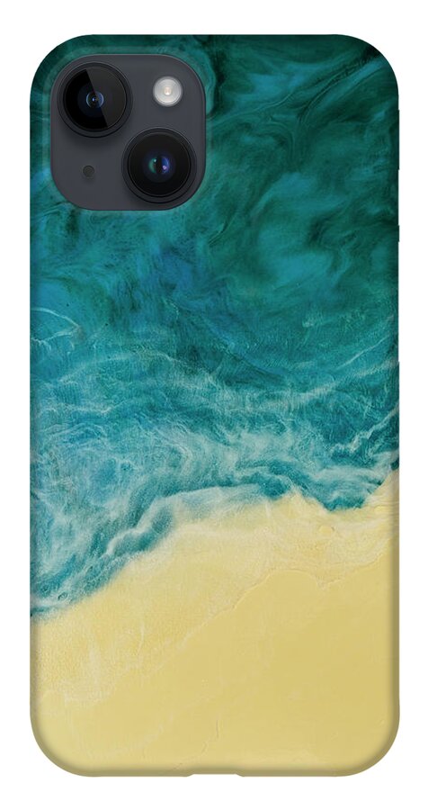 Resin iPhone 14 Case featuring the painting Castaway by Jennifer Walsh