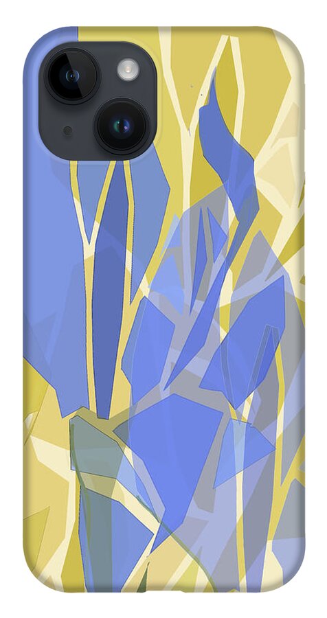 Floral iPhone 14 Case featuring the digital art Chanson by Gina Harrison