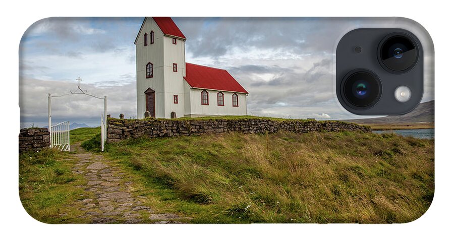 Church iPhone 14 Case featuring the photograph Chapel of Iceland by David Letts