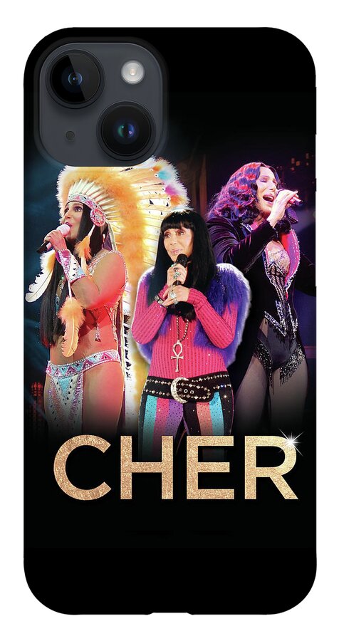 Cher iPhone Case featuring the digital art Classic Cher Trio by Cher Style