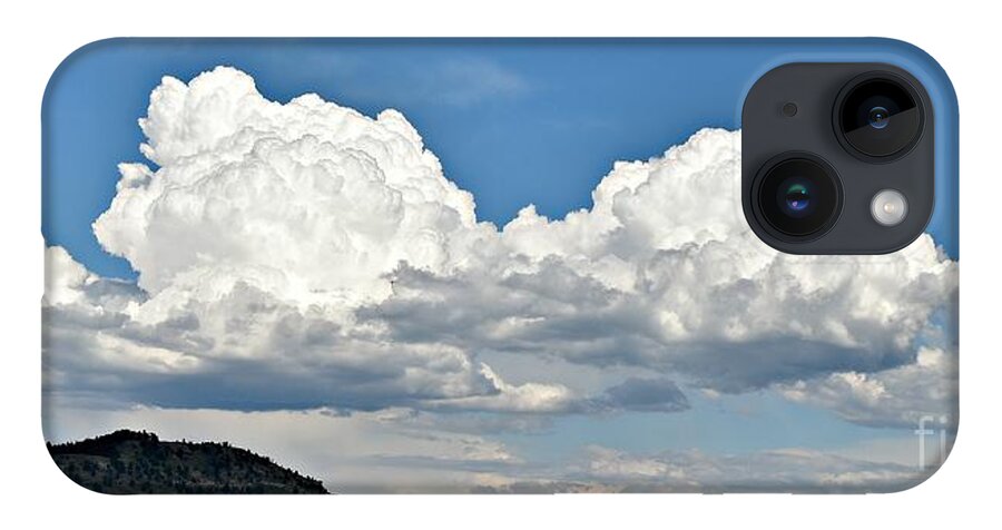 Clouds iPhone 14 Case featuring the photograph Clouds Are Forming by Dorrene BrownButterfield
