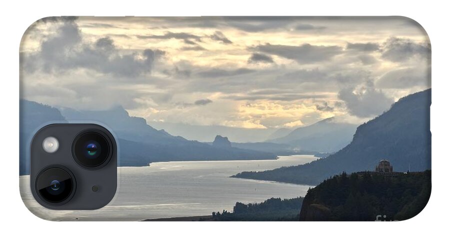 Columbia River Gorge National Scenic Area iPhone 14 Case featuring the photograph Columbia River Gorge, Oregon by Ron Long