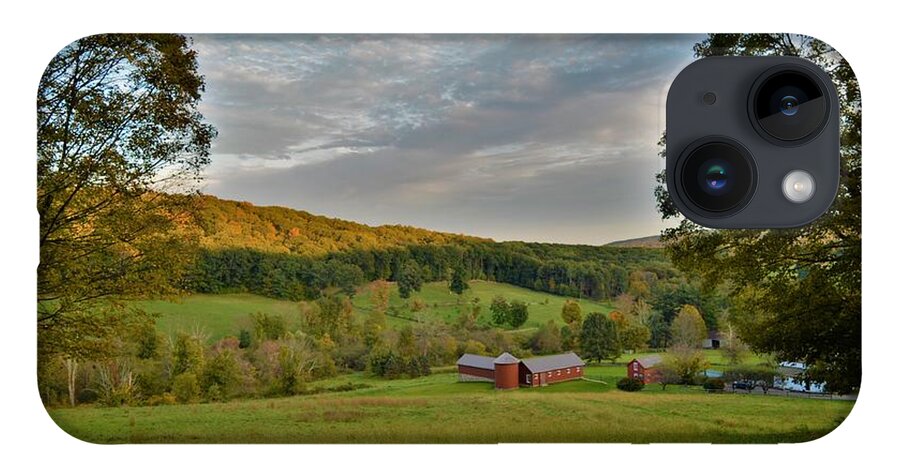 Landscape iPhone 14 Case featuring the photograph Connecticut Farm Meadows by Dani McEvoy