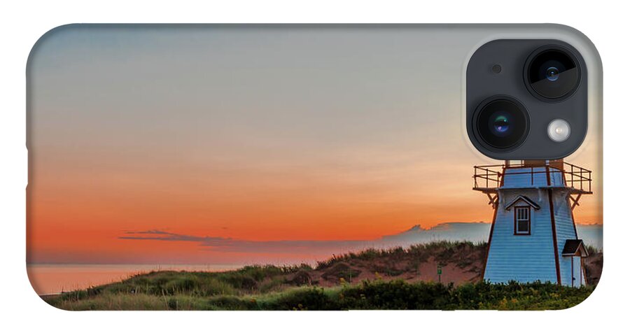 Pastel iPhone 14 Case featuring the photograph Daybreak at Covehead by Marcy Wielfaert