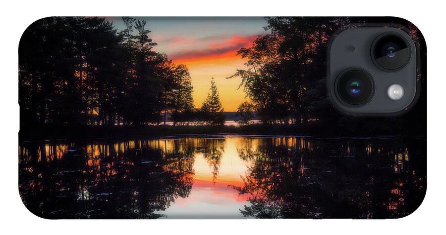 Lost iPhone 14 Case featuring the photograph Daybreak On Lost Lake by Owen Weber
