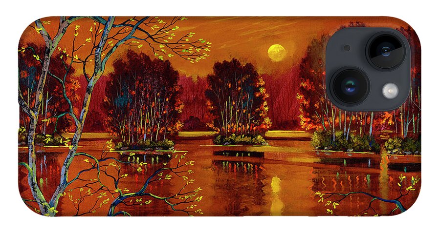 Ford Smith iPhone 14 Case featuring the painting Discovering Nirvana by Ford Smith