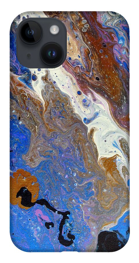 Dreamer iPhone 14 Case featuring the painting Dreamer by Vallee Johnson