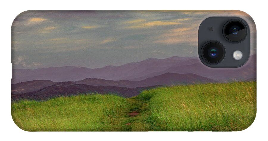 Appalachian Trail iPhone 14 Case featuring the photograph Dusk Along the Appalachian Trail by Marcy Wielfaert