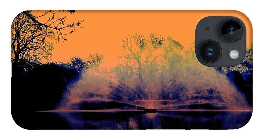 Sunset iPhone 14 Case featuring the photograph Edit This 14 - MIST by VIVA Anderson