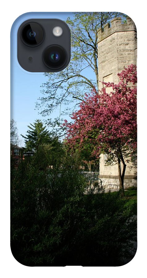 Eiu Spring Old Main iPhone 14 Case featuring the photograph EIU Spring Old Main by Dylan Punke